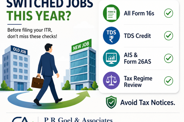 Switched Jobs During the Financial Year? Here's Everything You Need to Remember While Filing Your ITR